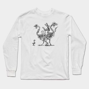 Zombie Chicken Long Sleeve T-Shirt